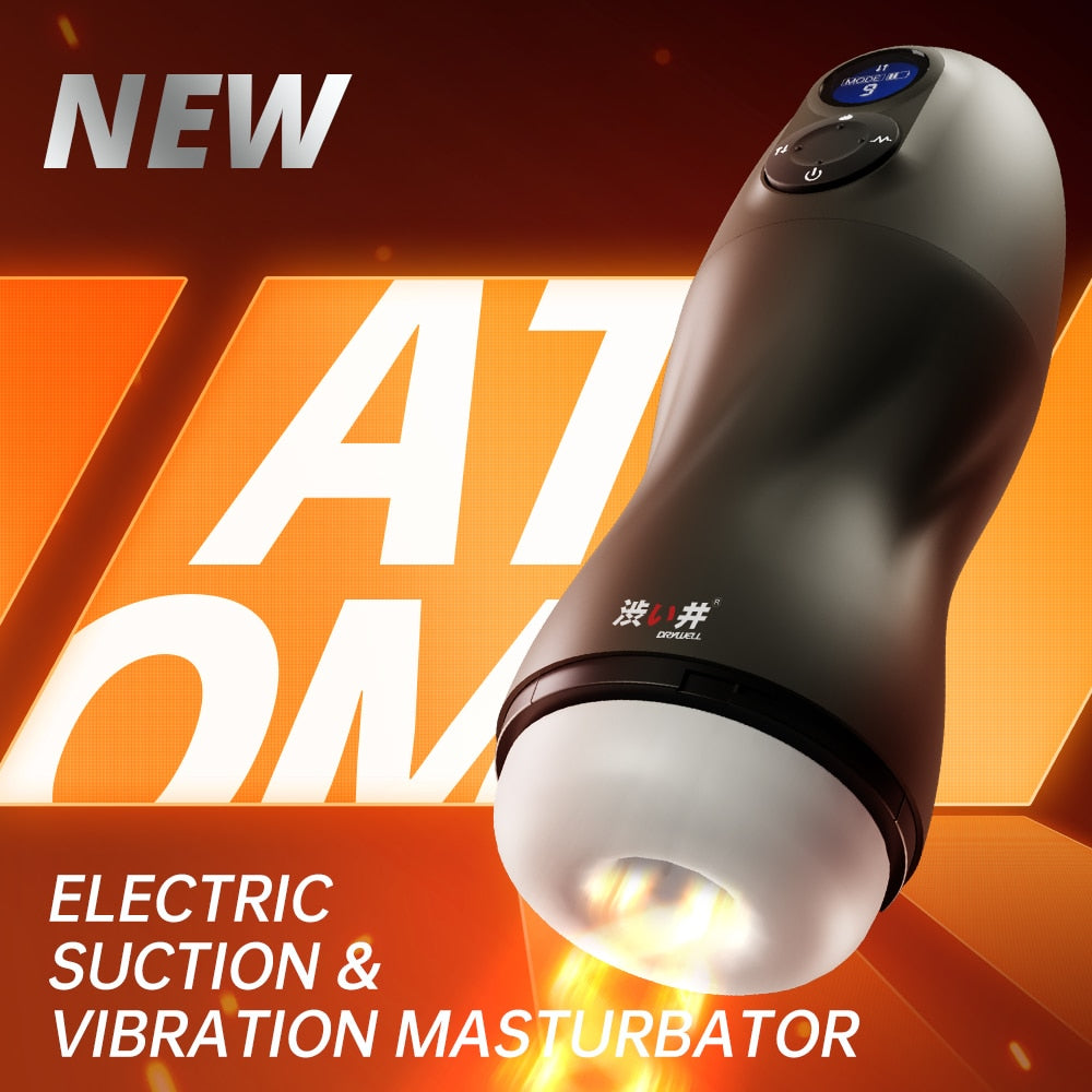 DRYWELL หุ่นยนต์เพศอัจฉริยะสำหรับผู้ชาย ดูดออรัลเซ็กซ์ Masturbator ชายอัตโนมัติ 9 โหมดการดูด & 9 โหมดการสั่นสะเทือน & 1 โหมดบูสต์ ฟังก์ชั่นทำความร้อน หญิงแท้คราง สินค้าสำหรับผู้ใหญ่สำหรับผู้ชาย - buysextoyth