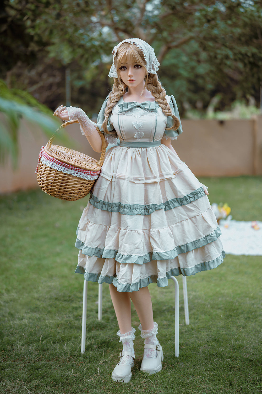 Thailand/Ang Thong Province Stock - Kindra 164cm Full Silicone Lovely Lolita Hyper Realistic Sex Doll NO.1044 - buysextoyth