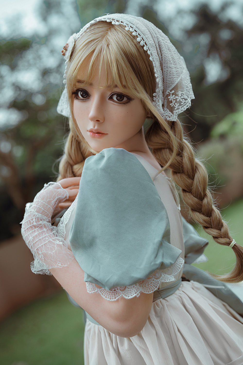 Thailand/Ang Thong Province Stock - Kindra 164cm Full Silicone Lovely Lolita Hyper Realistic Sex Doll NO.1044 - buysextoyth