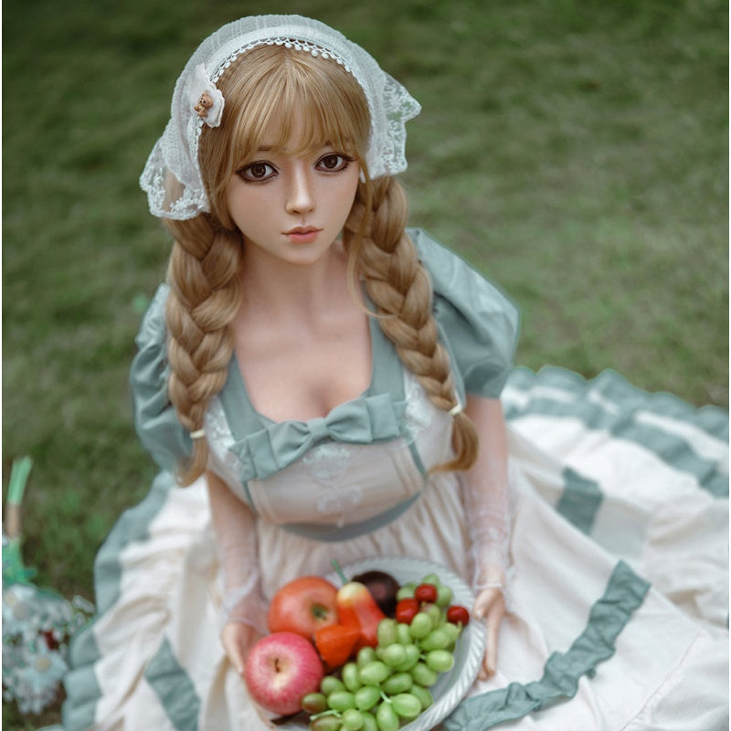 Thailand/Ang Thong Province Stock - Kindra 164cm Full Silicone Lovely Lolita Hyper Realistic Sex Doll NO.1044 - buysextoyth