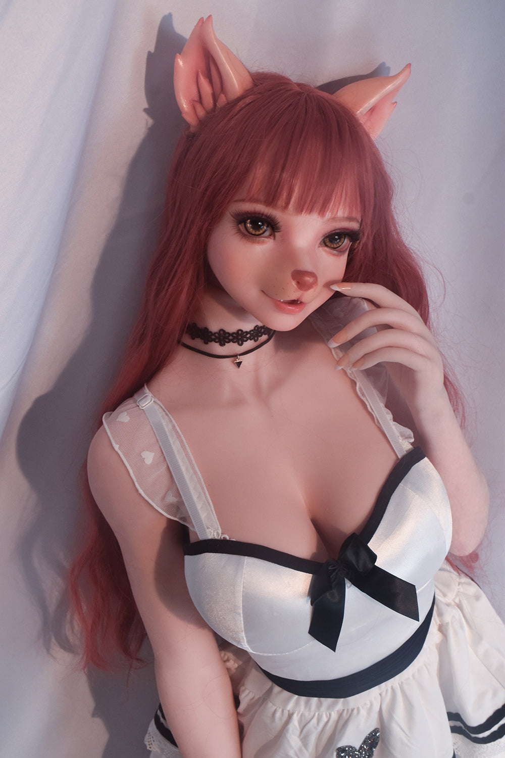 Neko 150cm Full Silicone Furry Cat Hentai Sex Doll With Small Boobs NO.1116 - buysextoyth
