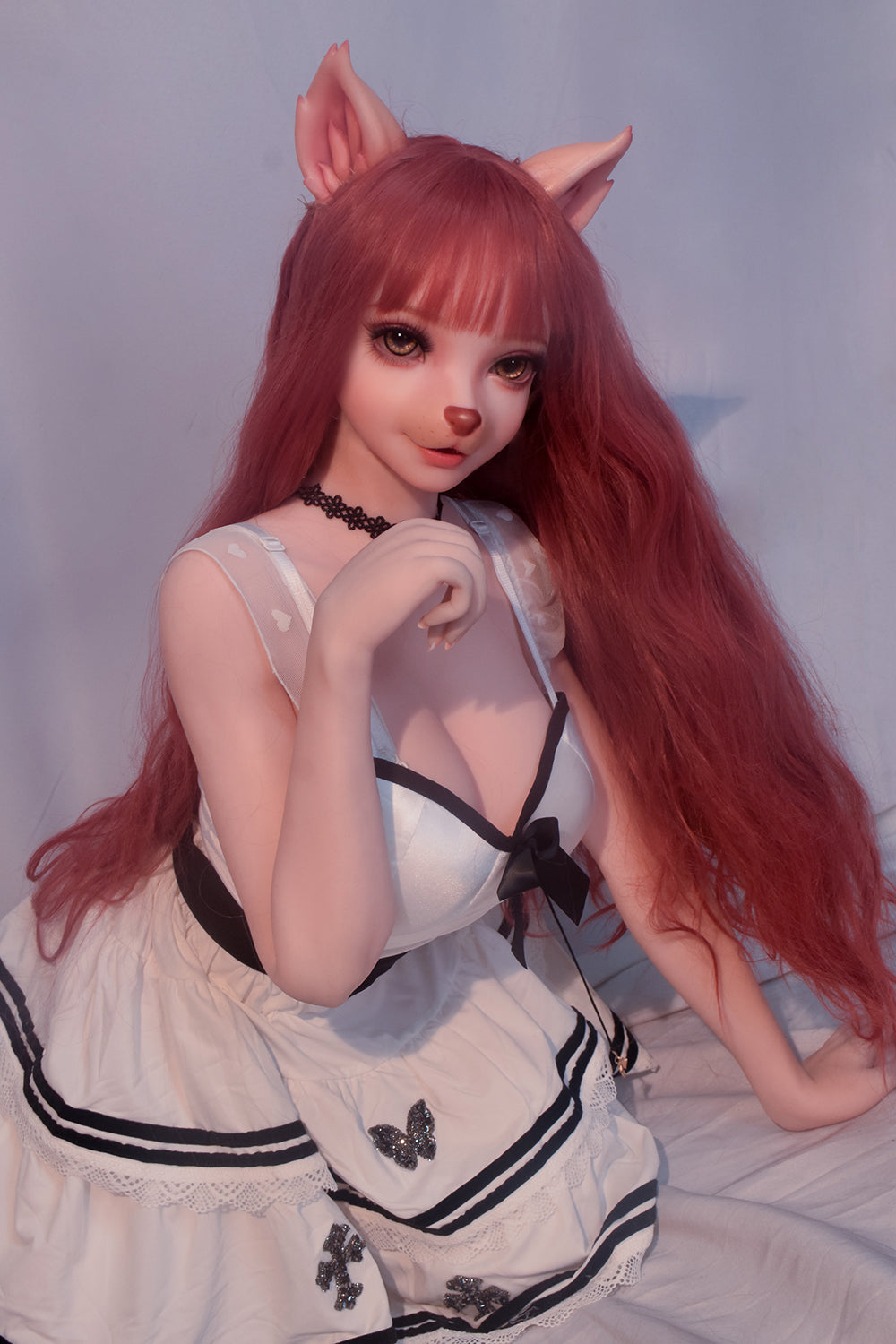 Neko 150cm Full Silicone Furry Cat Hentai Sex Doll With Small Boobs NO.1116 - buysextoyth