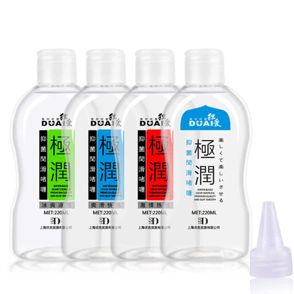 DUAI 220ML Anal Lubricant for sex water based lubricant Personal lubricant sexual massage oil sex lube . Adult Sex products - buysextoyth