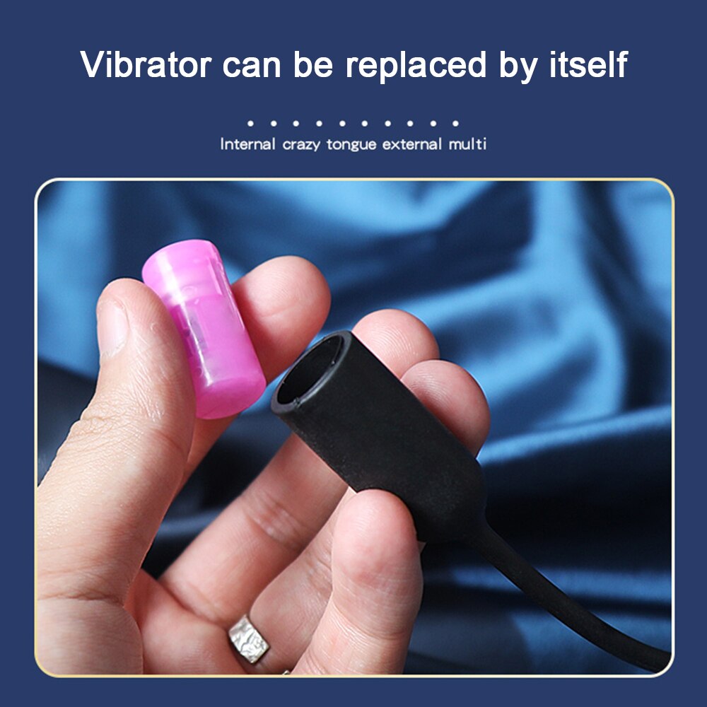 ความถี่เดียว Dilators Urethral อวัยวะเพศชายสั่นใส่ Horse Eye Stick Dilator Masturbation ชายเพศของเล่นสำหรับผู้ชาย - buysextoyth