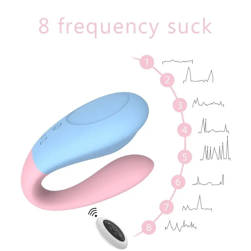รีโมทคอนโทรลไร้สายซิลิโคน Dildo คู่ G Spot Clitoris Stimulator หญิงเซ็กซ์ทอยสำหรับผู้หญิงคู่ผู้ใหญ่18 - buysextoyth