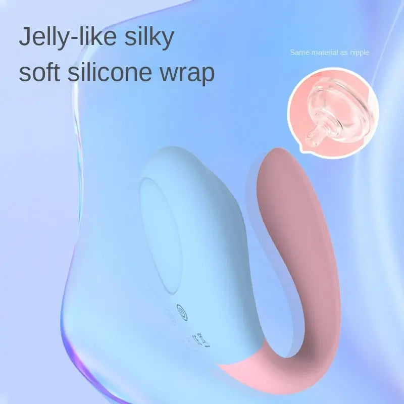 รีโมทคอนโทรลไร้สายซิลิโคน Dildo คู่ G Spot Clitoris Stimulator หญิงเซ็กซ์ทอยสำหรับผู้หญิงคู่ผู้ใหญ่18 - buysextoyth