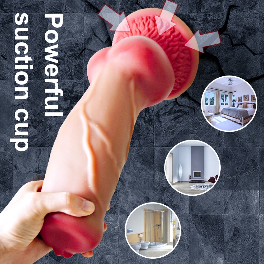 บิ๊กโบว์สุนัข Dildo Sex เครื่องมือสำหรับผู้หญิงปลอม Anal อวัยวะเพศชายช่องคลอดกระตุ้นสัตว์ Didlos Anus ของเล่นเร้าอารมณ์ผลิตภัณฑ์สำหรับผู้ใหญ่ - buysextoyth