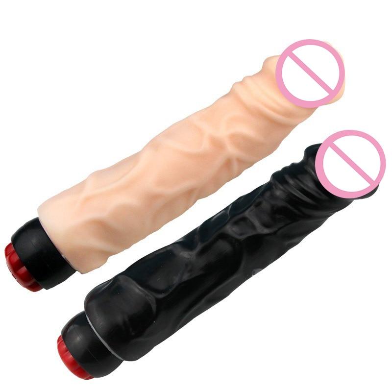 Dildo Soft Realistic Penis Sex Toys for Woman Vagina Massager Multi-speed Vibrating Stimulator Dicks Clitoris G-spot Vibrators - buysextoyth