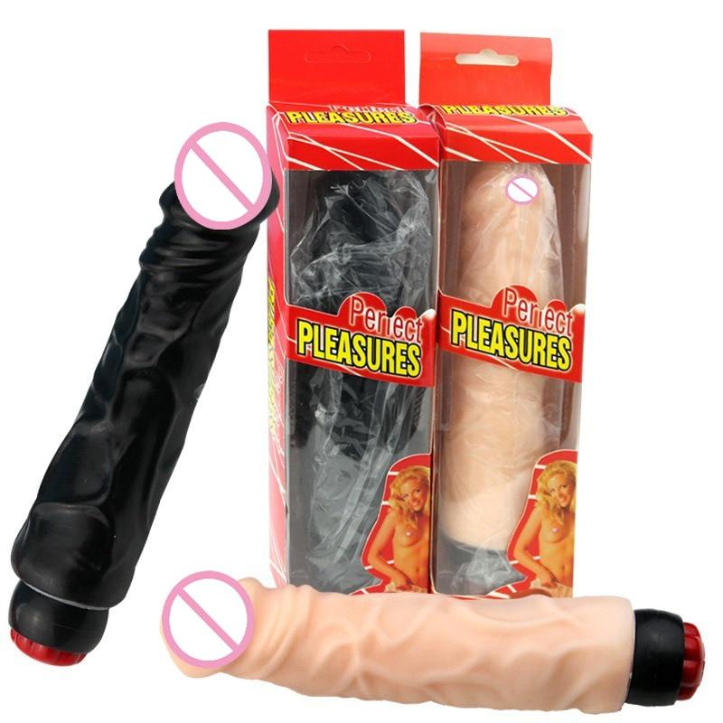 Dildo Soft Realistic Penis Sex Toys for Woman Vagina Massager Multi-speed Vibrating Stimulator Dicks Clitoris G-spot Vibrators - buysextoyth