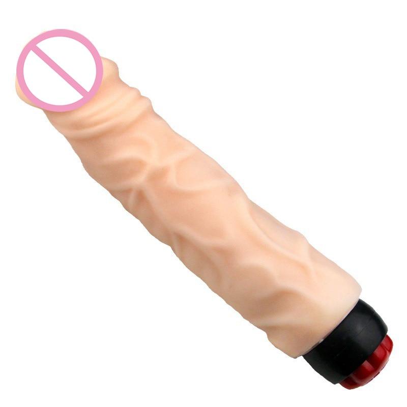 Dildo Soft Realistic Penis Sex Toys for Woman Vagina Massager Multi-speed Vibrating Stimulator Dicks Clitoris G-spot Vibrators - buysextoyth