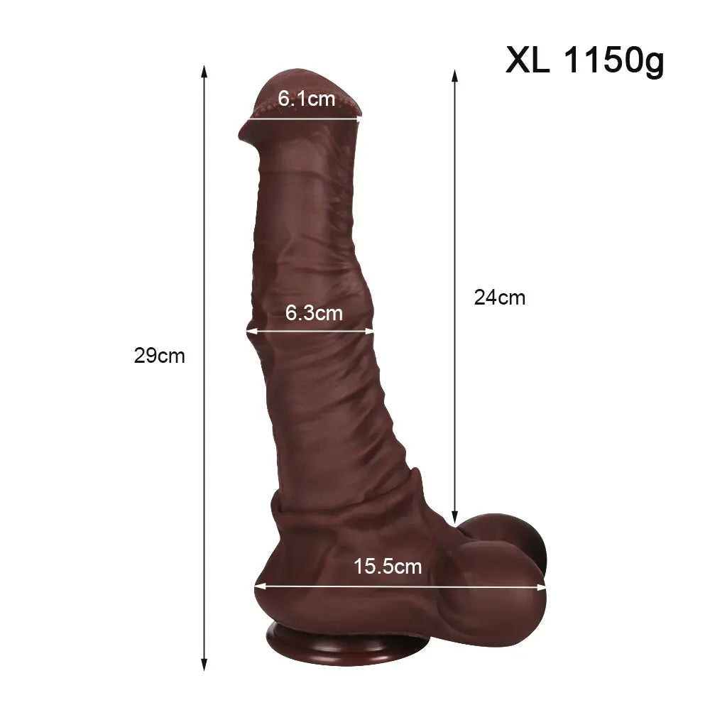 Dildo ม้าซิลิโคนยักษ์. สัตว์สมจริง. อวัยวะเพศชาย. การขยายทวารหนัก. ที่เสียบตูด. เซ็กซ์ทอย. ชายและหญิง masturbaters. ช่องคลอด18 - buysextoyth