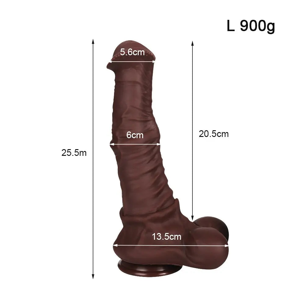 Dildo ม้าซิลิโคนยักษ์. สัตว์สมจริง. อวัยวะเพศชาย. การขยายทวารหนัก. ที่เสียบตูด. เซ็กซ์ทอย. ชายและหญิง masturbaters. ช่องคลอด18 - buysextoyth