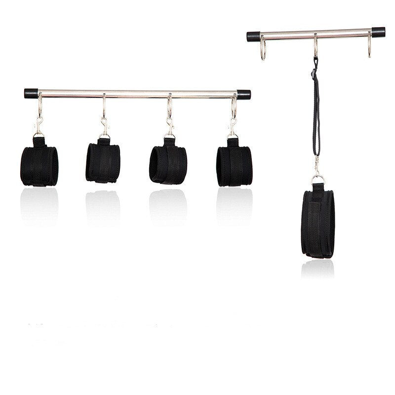 Dual Iron Handcuffs Footcuffs Binding Articles Alternative Neck Binding Toys Sex Products  Sex Toys for Man  Toys Sex Position - buysextoyth