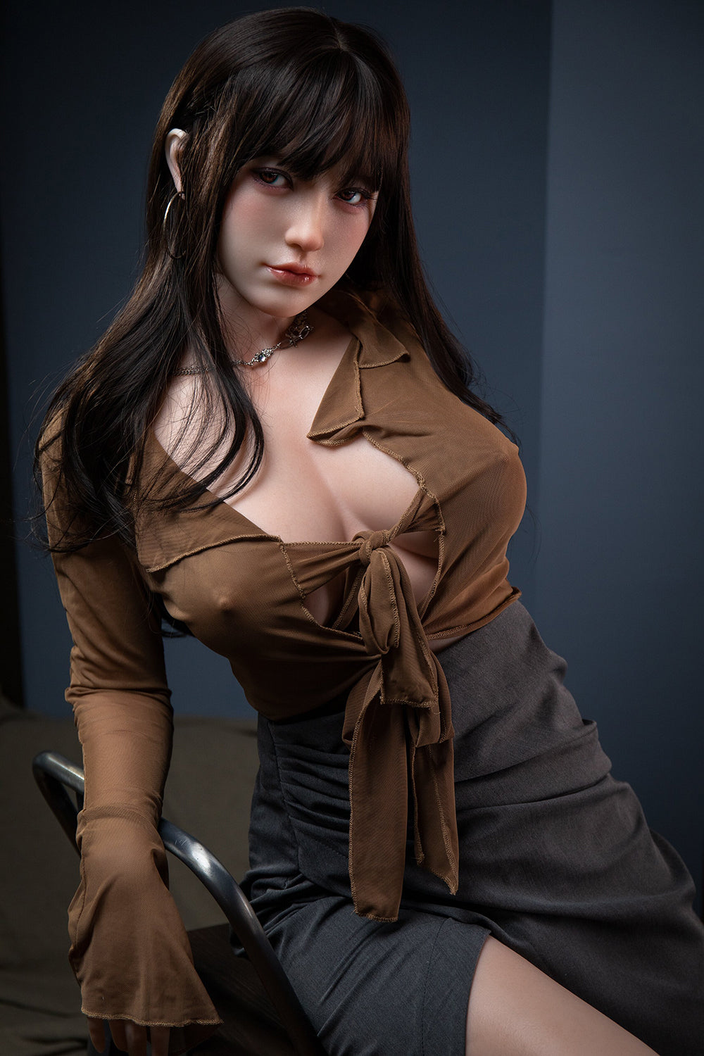 Thailand Stock - Gracie 170cm Silicone Head TPE Body Asian Medium-chested Realistic Love Sex Doll NO.1117 - buysextoyth