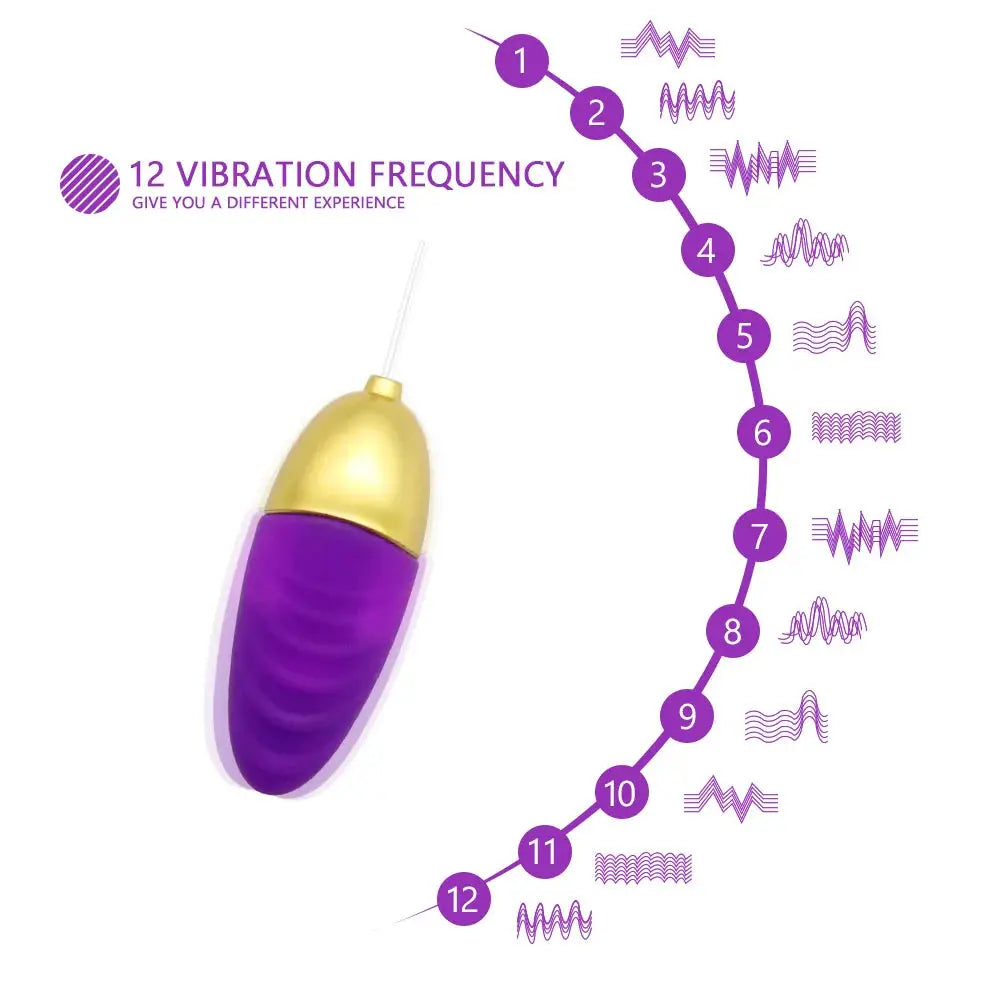 Waterproof Vibrators for Woman Remote Control Egg Vibrator Strong Vibration G-Spot Massager Sex Toys for Women Sex Shop - buysextoyth
