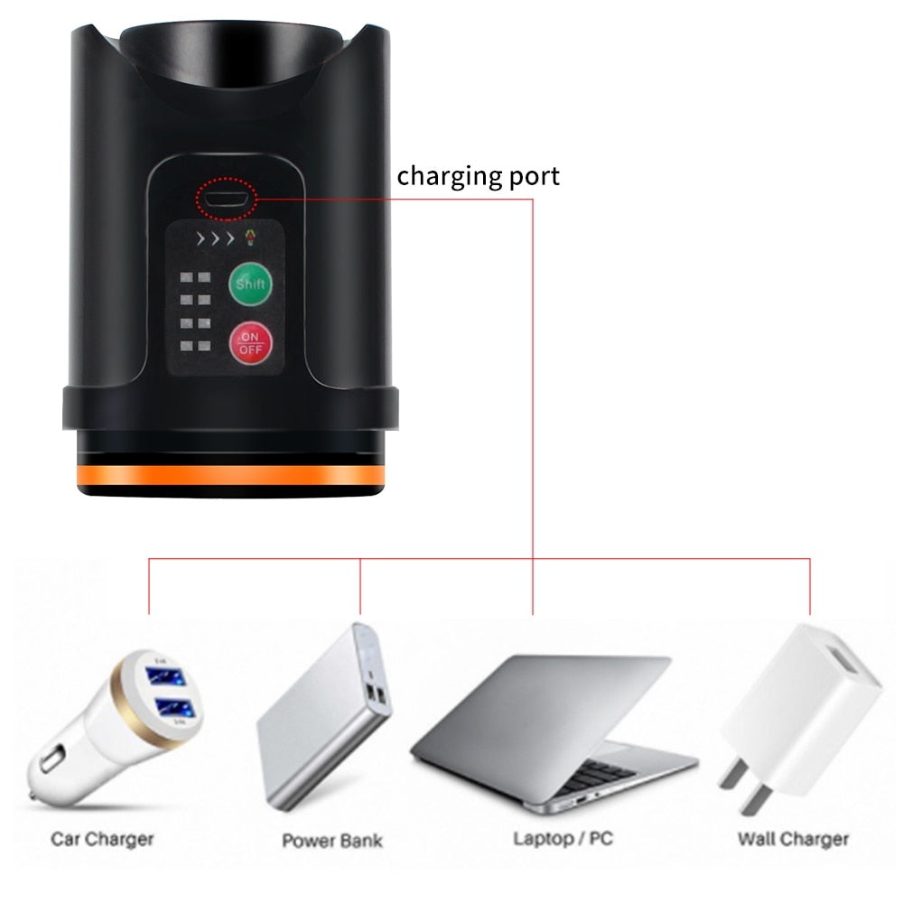 Electric Penis Pump Male Masturbator USB Charging Automatic Penis Extender Vacuum Pump Penile Enlarger Erection Sex Toys for Men - buysextoyth