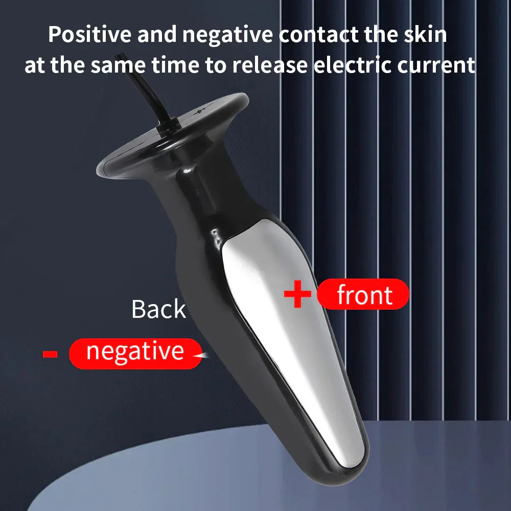 Electric Shock Anal Bead Butt Plug Pulse Vibrator for Women Man Masturbator Clitoris Stimulator Prostate Massage Adult Sex Toys - buysextoyth
