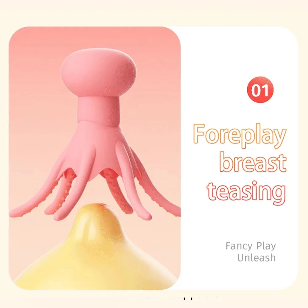 Electric Shock Breast Massage glans massager Vibrator Nipple G-Spot Stimulation Clitoris Sucker Male Female Masturbator Sex Toy - buysextoyth