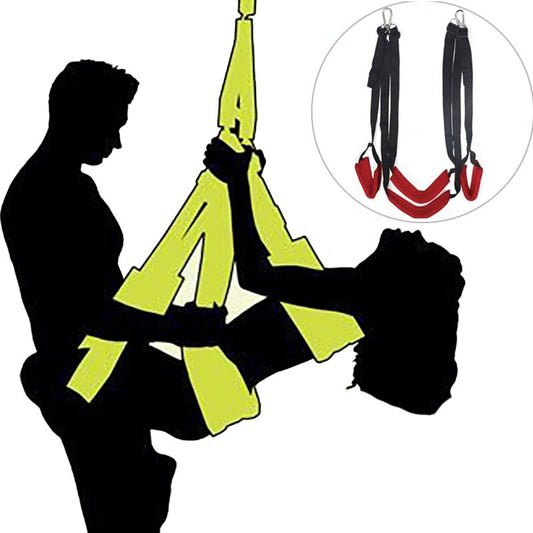 Erotic Adult Sex Toys for Woman Couples Sex Swing BDSM Bondage Handcuffs Ankle Cuffs Under Bed Restraint Slave Fetish Games - buysextoyth