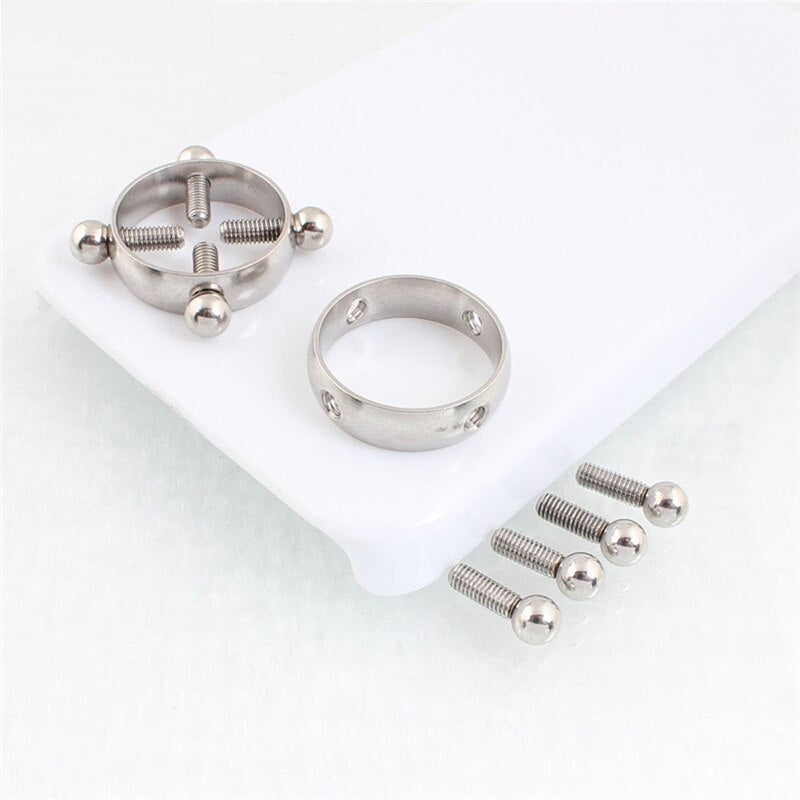 Eroticos Adult Games for Women Stainless Steel Round Non Piercing Nipple Clamps Sex Toys for Couples BDSM Bondage Slave Sex Shop - buysextoyth