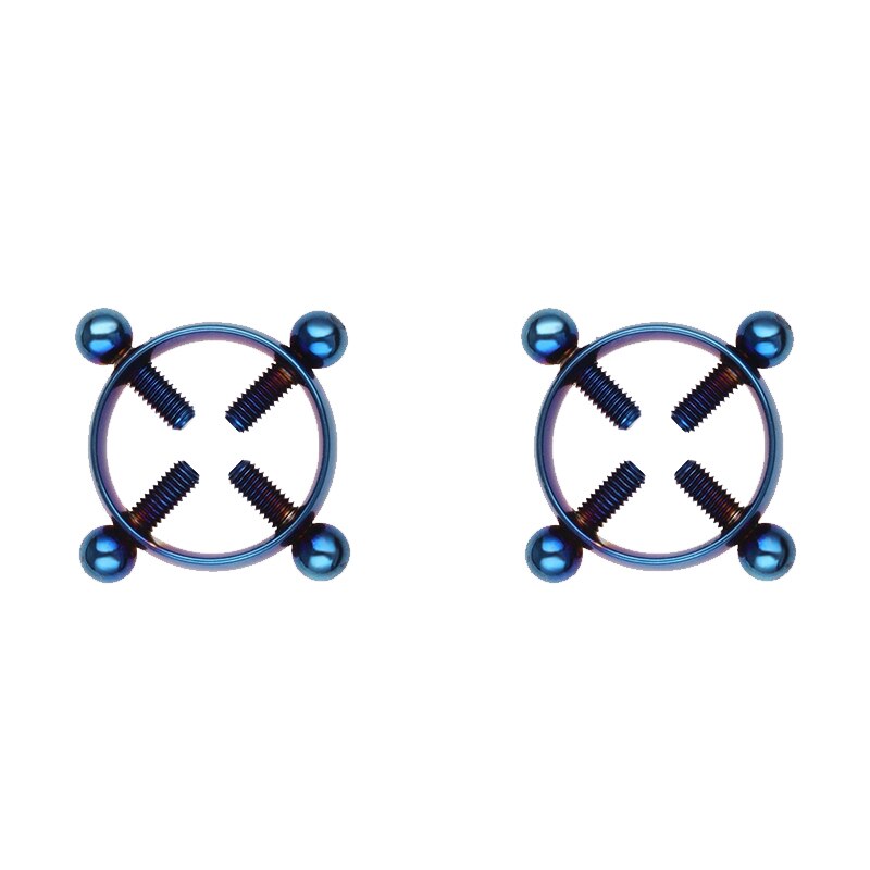 Eroticos Adult Games for Women Stainless Steel Round Non Piercing Nipple Clamps Sex Toys for Couples BDSM Bondage Slave Sex Shop - buysextoyth