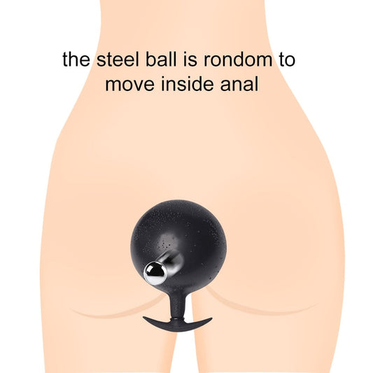 Expandable Prostate Massager Butt Plug Adult Sex Toys Inflatable Silicon Huge Big Anal Plug Anal Dildo Pump Anal Dilator - buysextoyth
