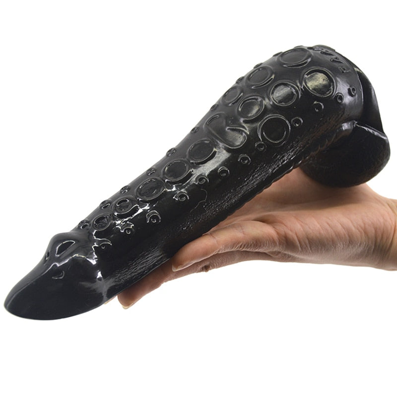 FAAK Healthy PVC Dildo Octopus Butt Plug Massage Anal Toy for Woman Men Orgasm Stimulate Anal Plug Tentacle Dildos Sex Toys - buysextoyth