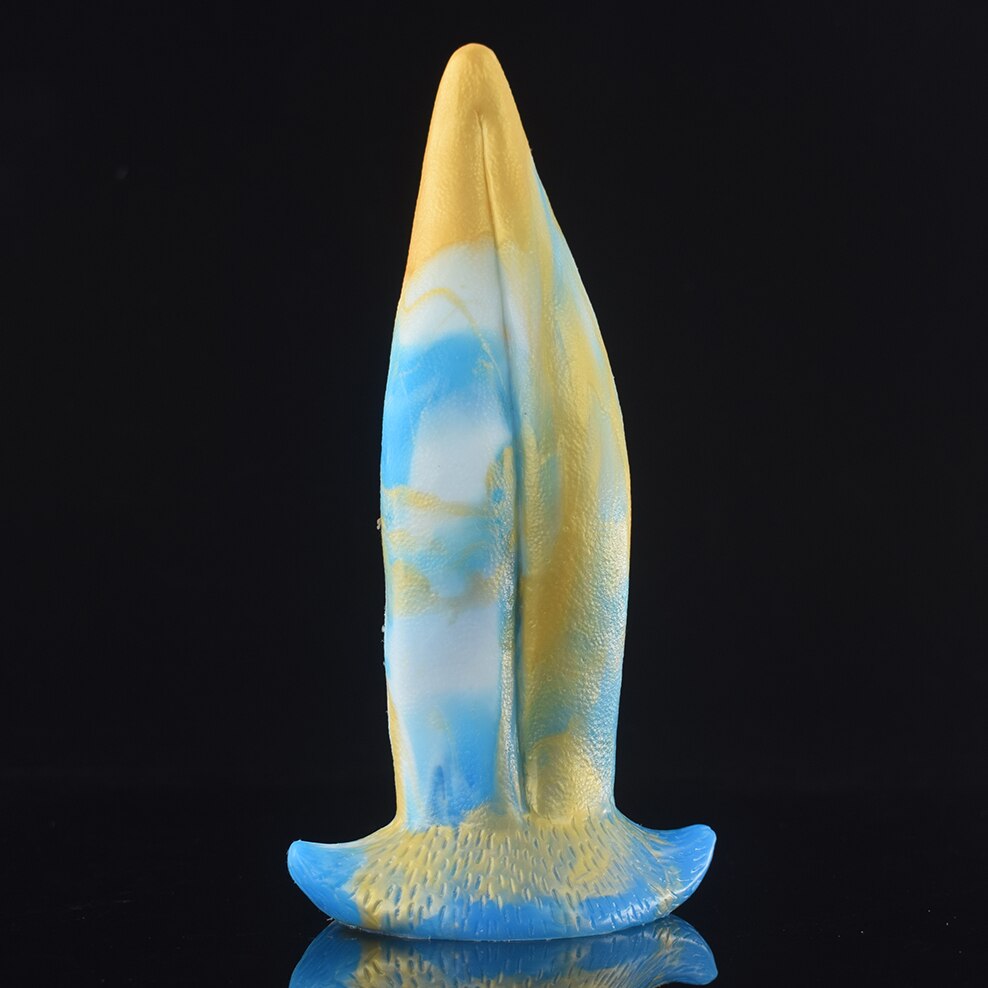 FAAK New Anal Sex Toys Dragon Tongue Tease Flirt Foreplay Clitoris Vagina Stimulate Silicone Sucker Dildo for Women Sex Shop - buysextoyth