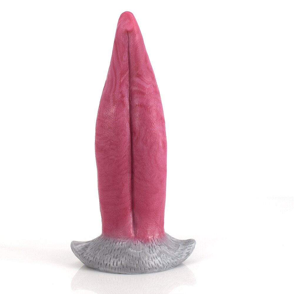 FAAK New Anal Sex Toys Dragon Tongue Tease Flirt Foreplay Clitoris Vagina Stimulate Silicone Sucker Dildo for Women Sex Shop - buysextoyth