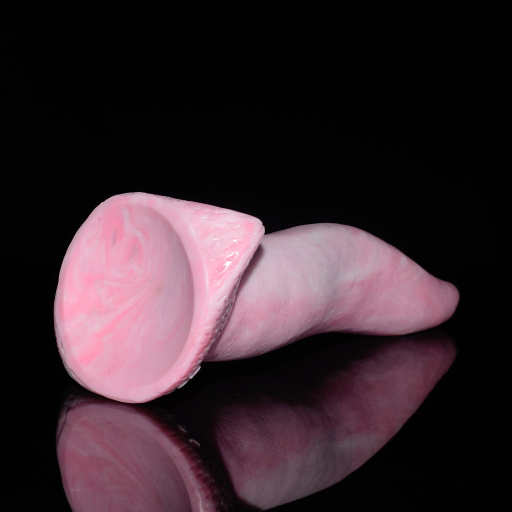 FAAK New Anal Sex Toys Dragon Tongue Tease Flirt Foreplay Clitoris Vagina Stimulate Silicone Sucker Dildo for Women Sex Shop - buysextoyth