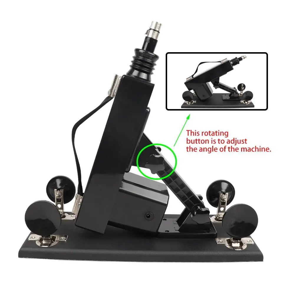 Sex Machine With 3XLR Suction Cup For Women Automatic Vibrator Adult Sex Toys Pumping Gun Love Machine Male Masturbator - buysextoyth