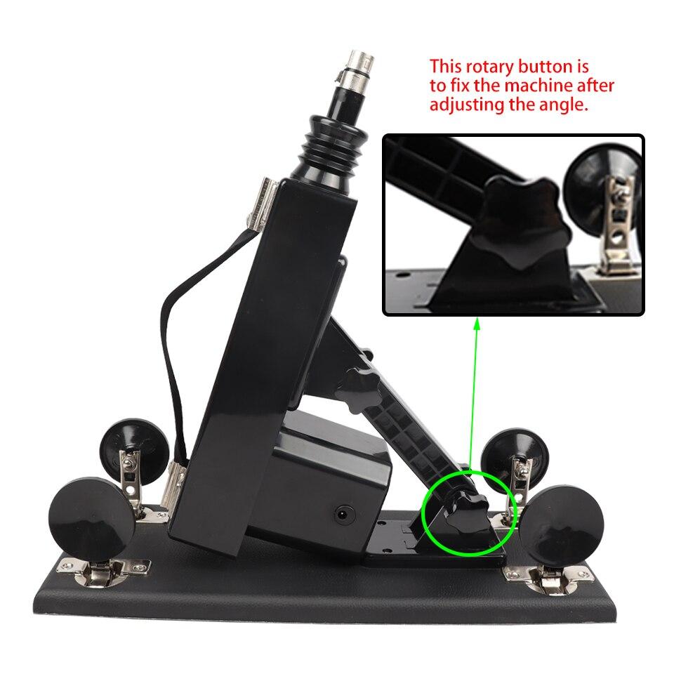 Sex Machine With 3XLR Suction Cup For Women Automatic Vibrator Adult Sex Toys Pumping Gun Love Machine Male Masturbator - buysextoyth
