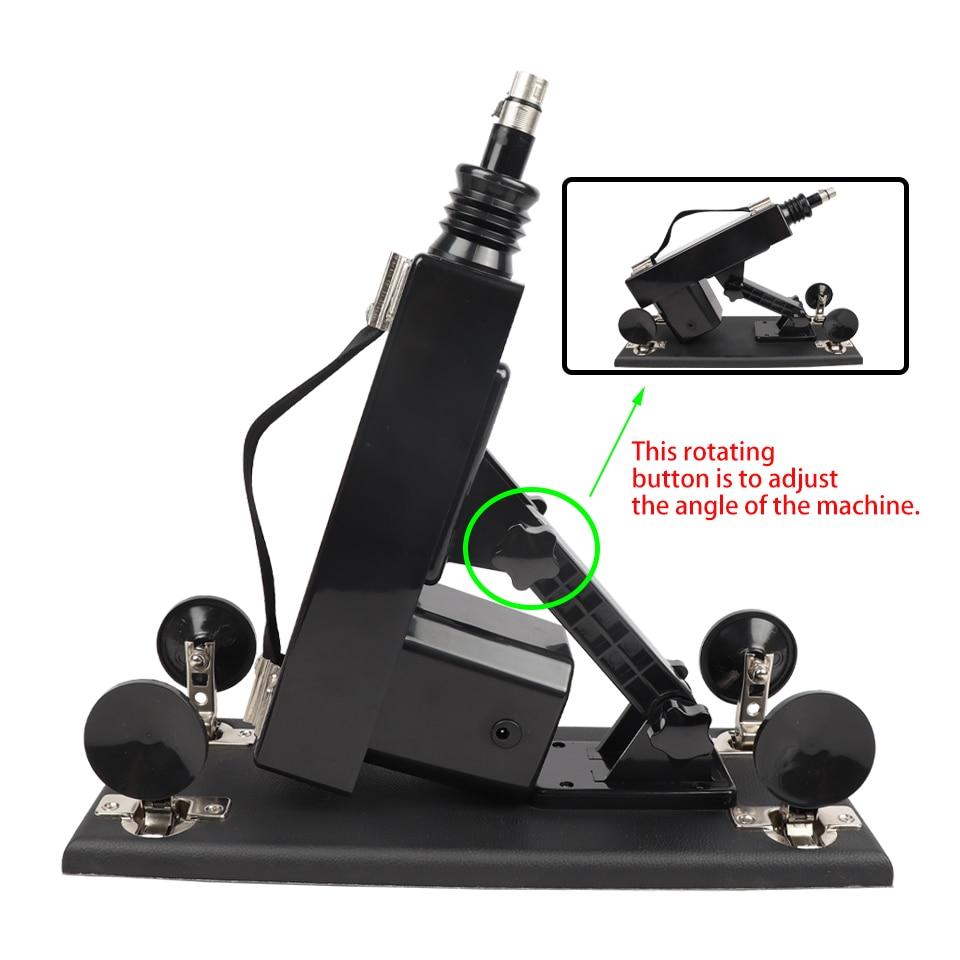 Sex Machine With 3XLR Suction Cup For Women Automatic Vibrator Adult Sex Toys Pumping Gun Love Machine Male Masturbator - buysextoyth