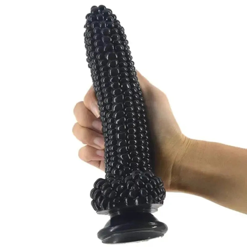 Corn Anal Plug With Suction Cup Vegetables Dildo Sex Toys For Women Vagina G-Spot Massage Masturbator Adult Game Goods - buysextoyth