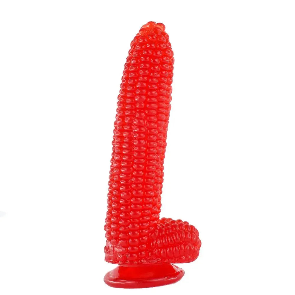 Corn Anal Plug With Suction Cup Vegetables Dildo Sex Toys For Women Vagina G-Spot Massage Masturbator Adult Game Goods - buysextoyth