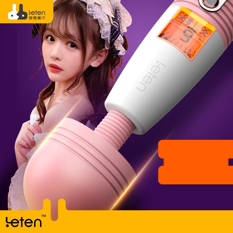 Female Masturbation Clitoris Stimulation AV Stick Warm Version of The Dildo AV Wand Massager Vibrator G Point Sex Toy Adult Shop - buysextoyth