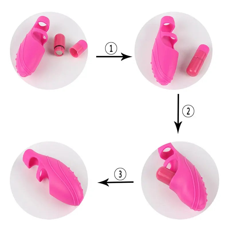 Finger Vibrator Massage Clitoris Nipple G Spot Stimulator Adult Erotic Lesbian Sex Toys for Woman Men Gay Masturbator Products - buysextoyth