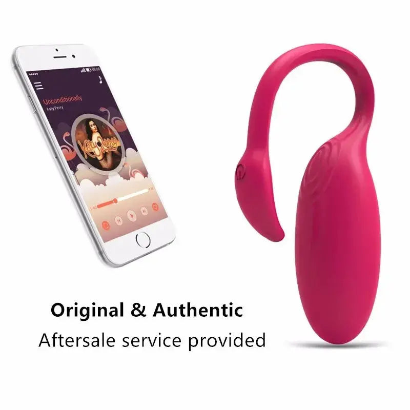 Flamingo APP Bluetooth Egg Vibrator Sex Toy for Woman Clitoris Stimulation Vagina Massager Vibrating Ball Magic Motion Vibrator - buysextoyth