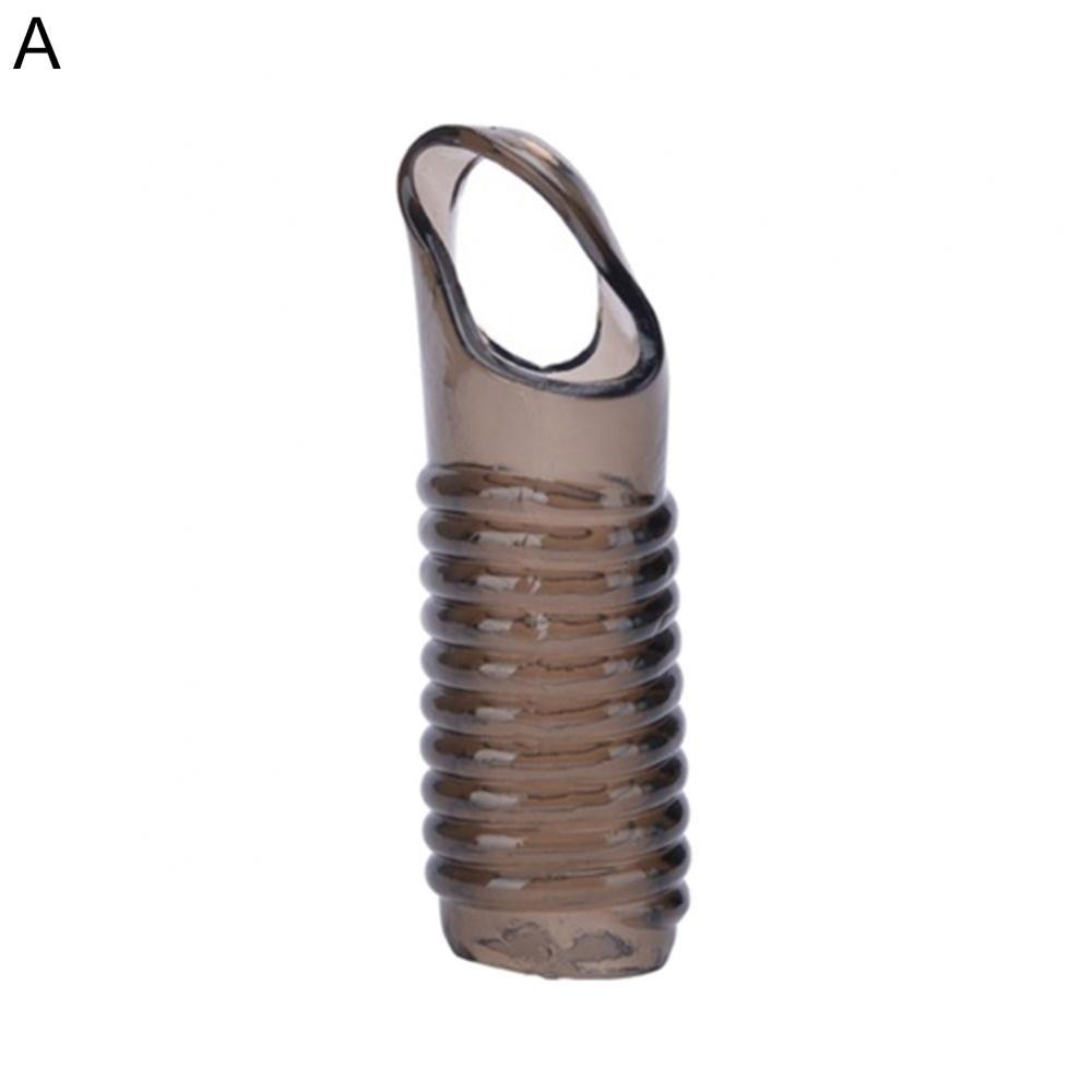 Flexible Penis Extender Sleeve Condoms Thread Penis Sleeve Extension Scrotum Ring Sex Toys Delay Ejaculation Cock Ring Sex Toy - buysextoyth