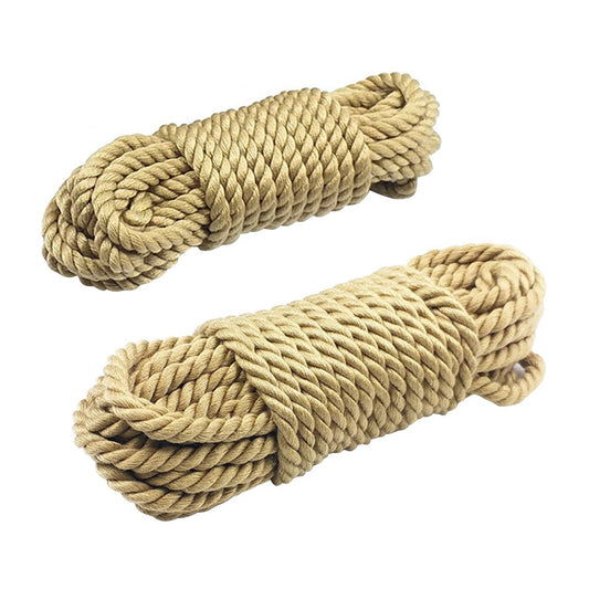 Flirting 5m 10m Restraint Fetish Soft Cotton Rope Roleplay Adult Game Sex Toys for Couples Slave SM Bondage Rope - buysextoyth