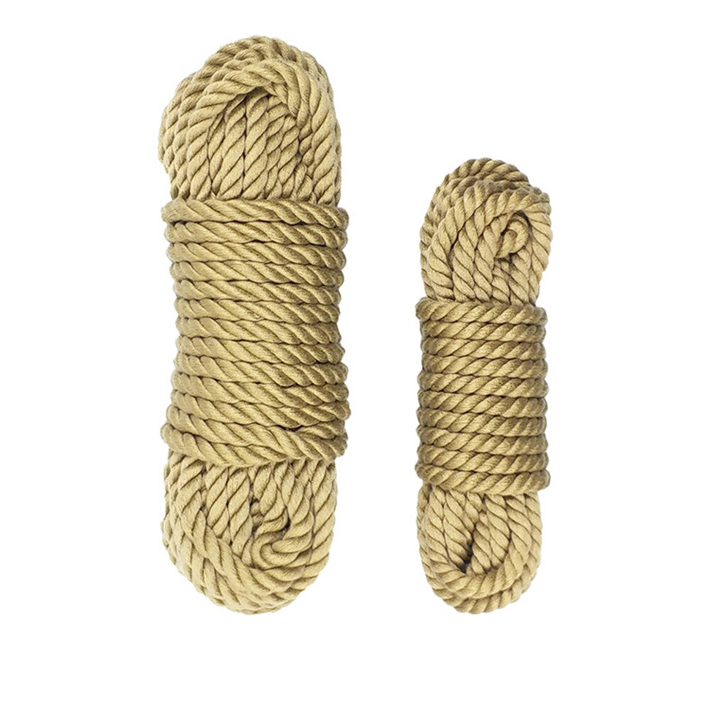 Flirting 5m 10m Restraint Fetish Soft Cotton Rope Roleplay Adult Game Sex Toys for Couples Slave SM Bondage Rope - buysextoyth