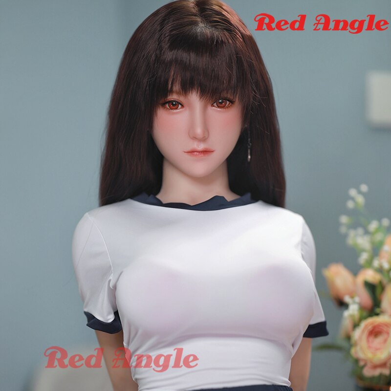 สีแดงมุมสมจริง Full Platinum ซิลิโคนตุ๊กตายางสำหรับชายที่มีปลูกผมหีญี่ปุ่นตุ๊กตาจริงสำหรับชาย - buysextoyth