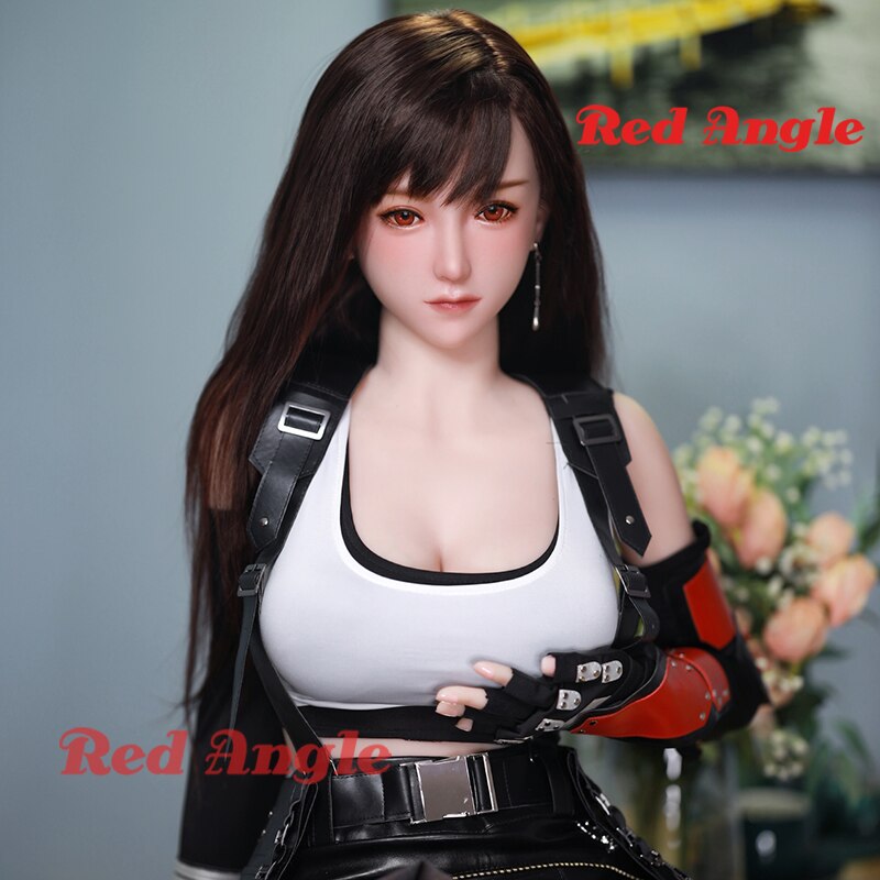 สีแดงมุมสมจริง Full Platinum ซิลิโคนตุ๊กตายางสำหรับชายที่มีปลูกผมหีญี่ปุ่นตุ๊กตาจริงสำหรับชาย - buysextoyth