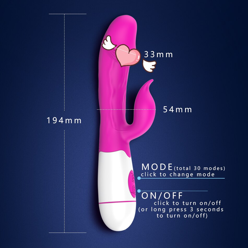 G Spot Dildo จริงคู่ Vibrators สำหรับผู้หญิง Clitoris ช่องคลอดผลิตภัณฑ์เซ็กซี่ของเล่นสำหรับผู้ใหญ่18 XXX Intimate Goods shop - buysextoyth