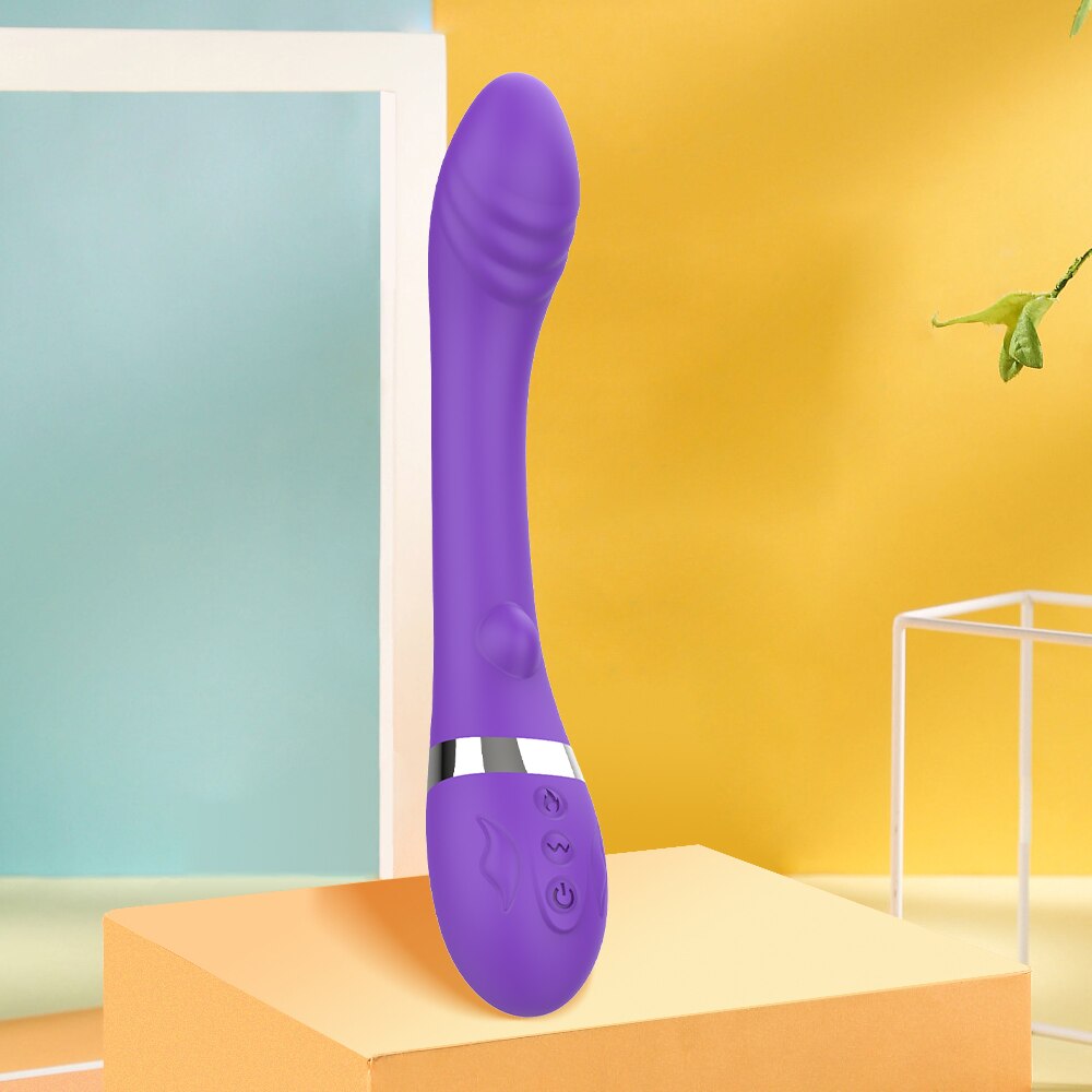 ที่มีประสิทธิภาพ G Spot ช่องคลอด Massager Vibrator สำหรับผู้หญิง Clitoris กระตุ้น Magic Wand ของเล่นผู้ใหญ่18หญิง Masturbator Sex Machine - buysextoyth
