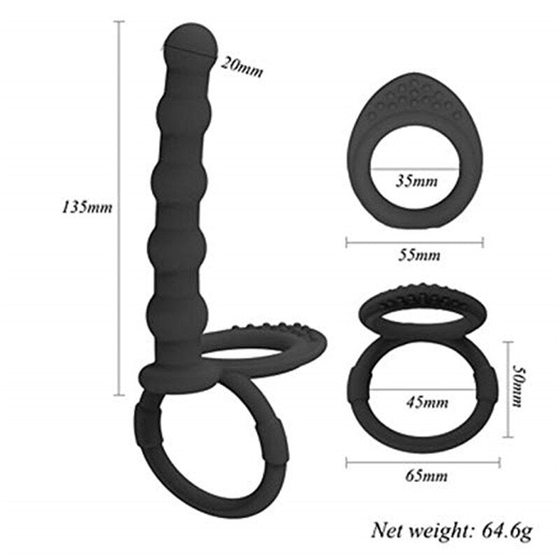 G Spot No Vibator Clitoris Stimulator Butt Anal Plug Sex Toys for Women Couple Dildo Massager Masturbators No Gagsmuzzles - buysextoyth