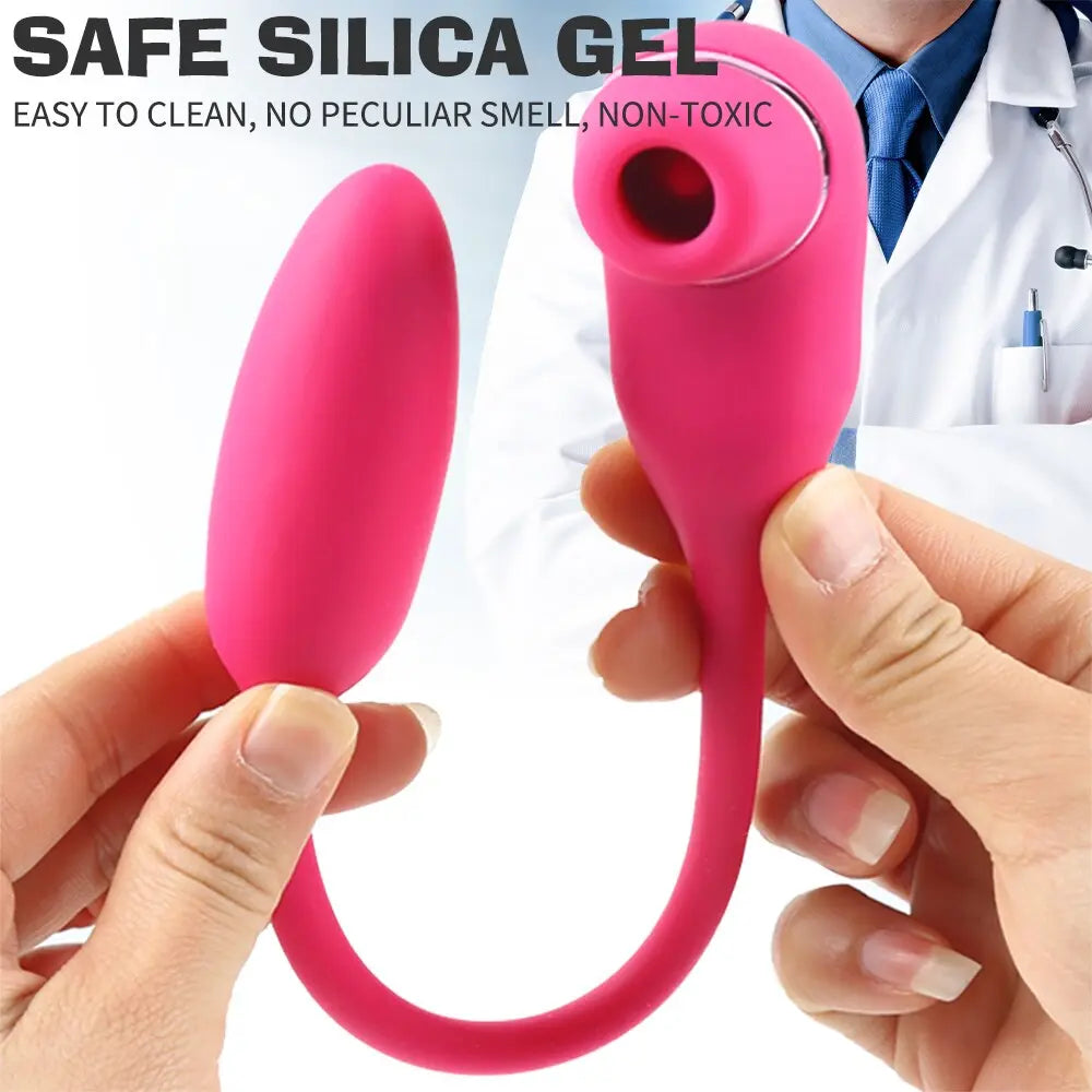 G-Spot Stimulator Clit Nipple Massager ผลิตภัณฑ์สำหรับผู้ใหญ่หญิง Masturbator ลูก Kegel ไข่สั่นเร้าอารมณ์เซ็กซ์ทอยสำหรับคู่ - buysextoyth