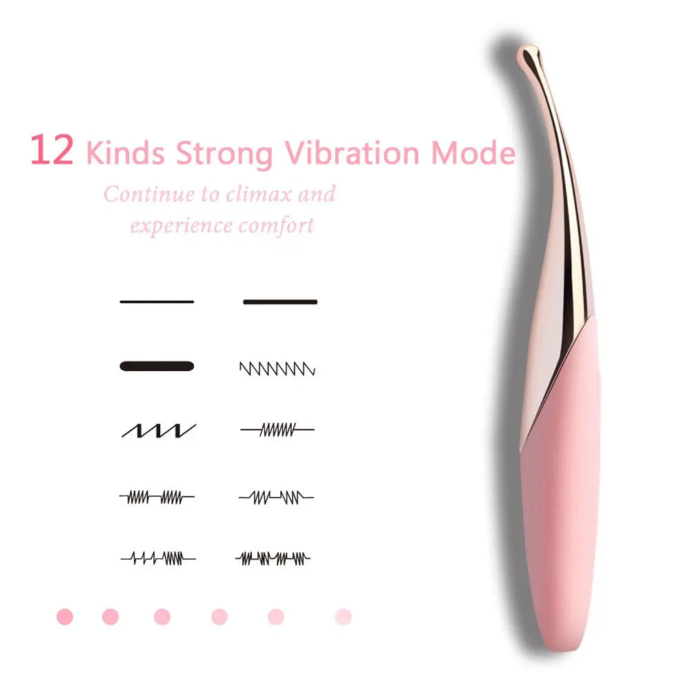 G Spot Vibrator ที่มีประสิทธิภาพความถี่ Vibrators Lick Clitoris Masturbator นวดเซ็กซ์ทอยสำหรับผู้หญิงผู้ใหญ่เซ็กซ์ทอย - buysextoyth