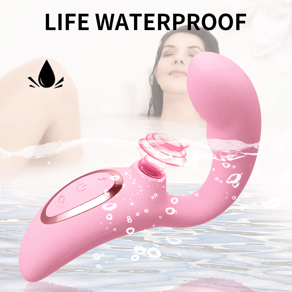 G Spot clitoral sucking vibrator dildo เครื่องกระตุ้นช่องคลอดแบบสั่นพร้อมเครื่องนวดทางทวารหนัก5 + 10โหมดเซ็กซ์ทอยผู้ใหญ่สำหรับผู้หญิงคู่รัก - buysextoyth