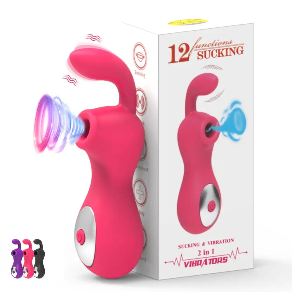 เครื่องสั่นคลิตอรัลเครื่องดูดช่องคลอดดูด G Spot สำหรับผู้หญิงอุปกรณ์กระตุ้นหัวนมสูญญากาศเซ็กซ์ทอยสำหรับผู้ใหญ่ผู้หญิง - buysextoyth
